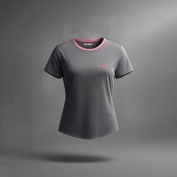 CAMISETA DEPORTIVA MUJER PINK LINE